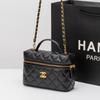 Xiaoxiangfeng Classic Grid Chain Box Bag Hand-held New Lunch Fashionable Shoulder Versatile Crossbody