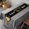 Tablecloth Graduation  Party Event Indoor Dining Activity Table Decoration Items Table Flag