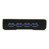 Hub USB 3.0 À 4 Ports - Concentrateur USB - Noir - Hub USB 3.0 À 4 Ports - Concentrateur USB SuperSpeed - Noir - ST4300USB3EU