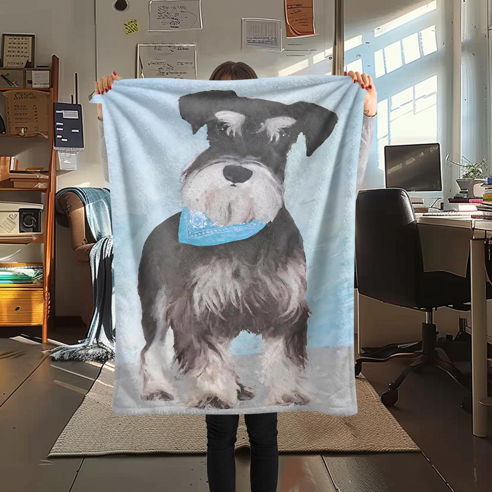 Cute Puppy and Kitten Print Flannel Blanket,High Quality Comfortable for All Seasons,Home Decor,Warmth and Comfort,Perfect for Christmas Gifts