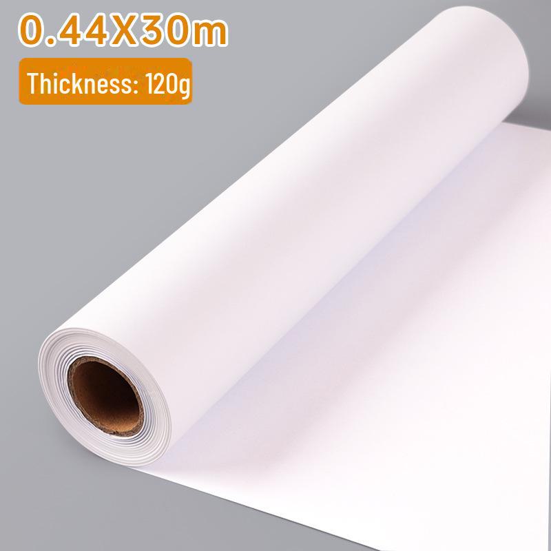 Extra Long Children's Drawing Paper Roll - Large White Canvas for Painting