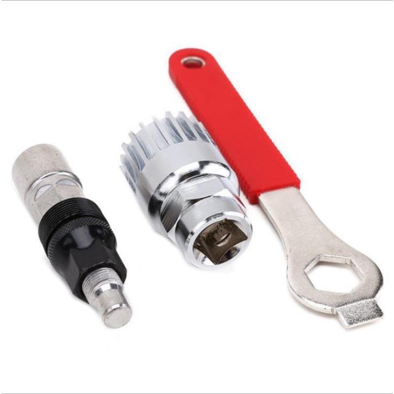Mountain bike repair tools, center shaft puller removal tool, wrench tool set, bicycle repair tools