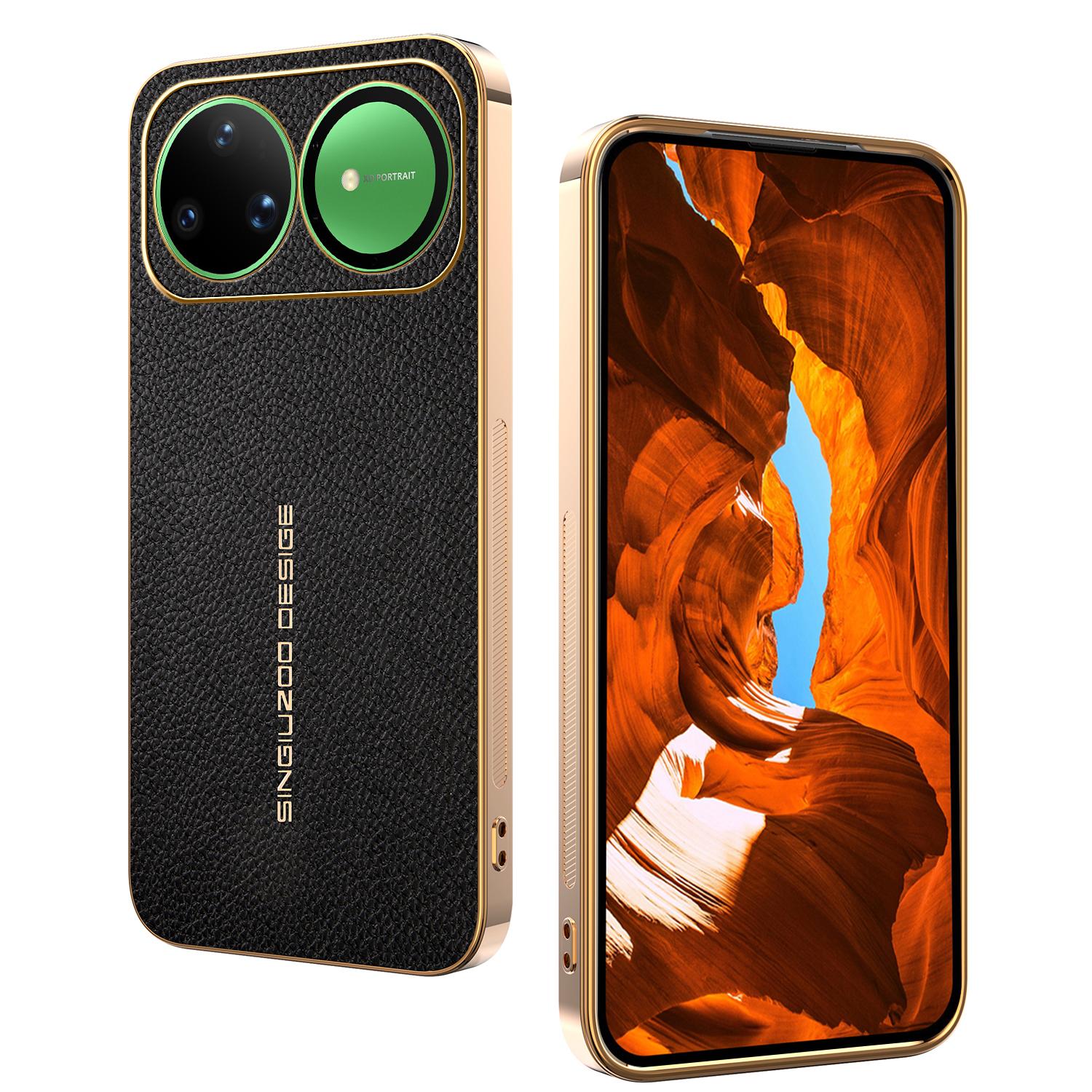 

For Huawei nova 15 Ultra 5G Case Anti Scratch Litchi Texture TPU Leather PU Phone Back Cover