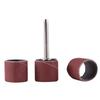 Sanding Sandpaper Bands Sleeves Mandrel Woodworking Craft Polishing Kit (#80)