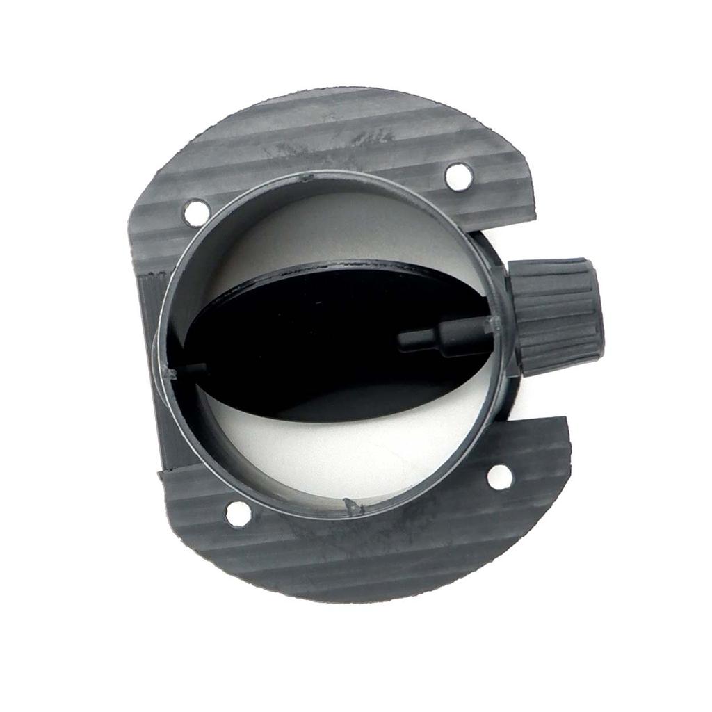 4pcs 60mm Valve Flap Adjustable Air Diesel Heater Vent Ducting Branch Splitter Pipe Joiner Connector For Car Truck Camper