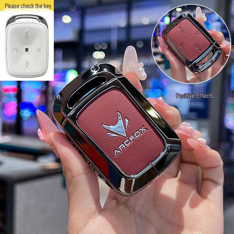 Compatible Jihu T1 Key Cover for 25 New ARCFOX Jihu T1PLUS Energy Pro Car Models Bag Package