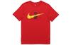 T Shirts Men's Red Crew Neck Moderate Straight Fit CZ3575-650