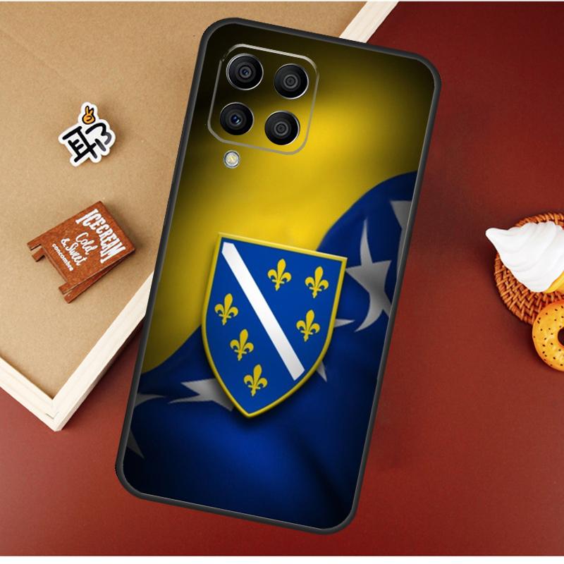 Bosnia and Herzegovina Flag Case For Samsung Galaxy M51 M31 M21 M11 M16 M36 M56 M53 M12 M32 M52 M15 M35 M55 M14 M34 M54