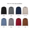 Shanshan Men's Heavyweight Wool & Cashmere Round Neck Sweater