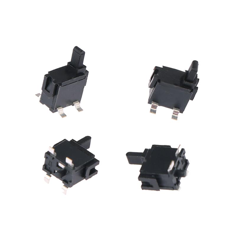 

10 шт. Kfc-W-07At Обмежувальний вимикач мікроперемикач Висота 8,5 мм 4 контакти Вимикач камери Кнопка скидання Мікроперемикач виявлення Onesize