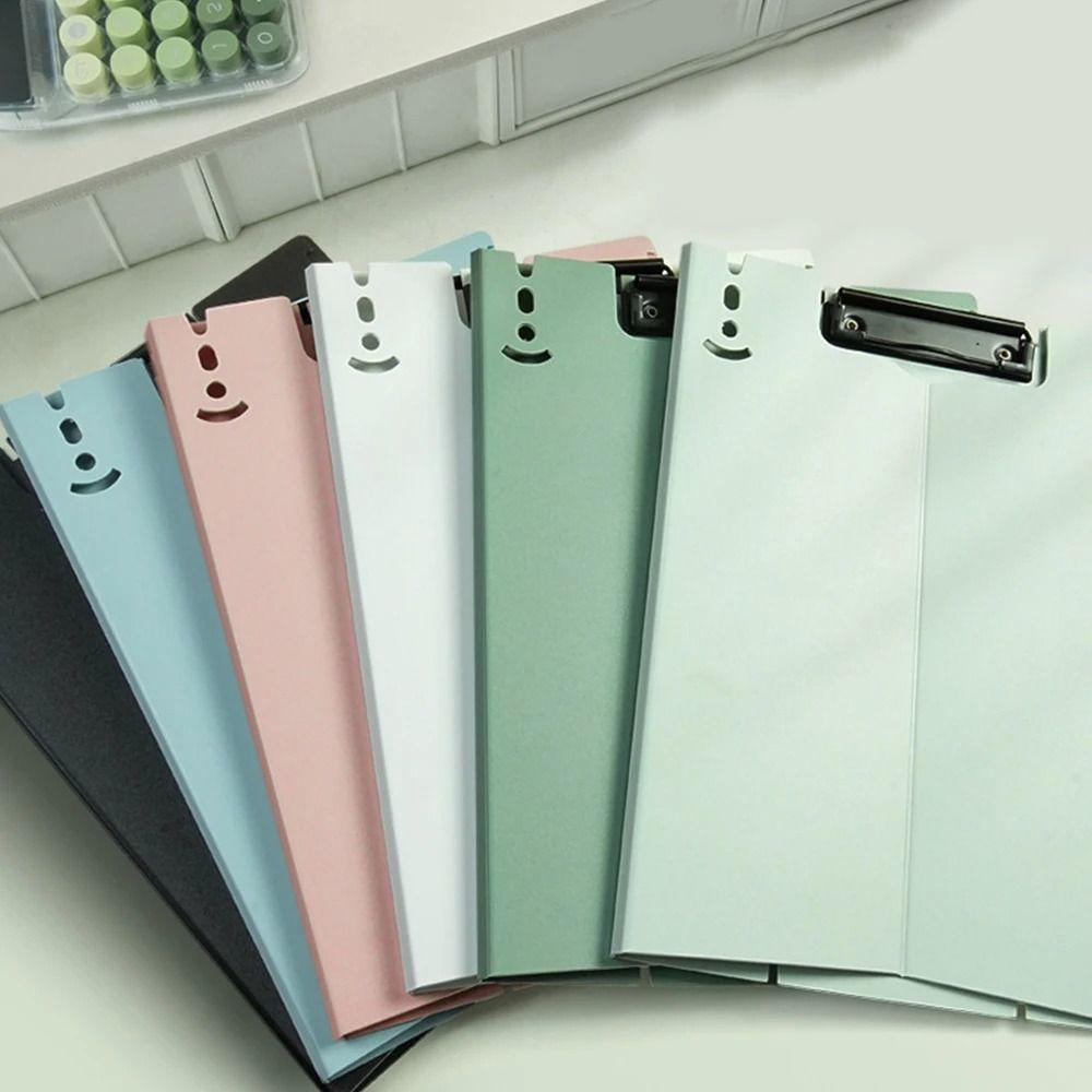 

Акриловый блокнот двойного назначения, складной блокнот для документов А4, вертикальная доска с зажимом, офисные принадлежности