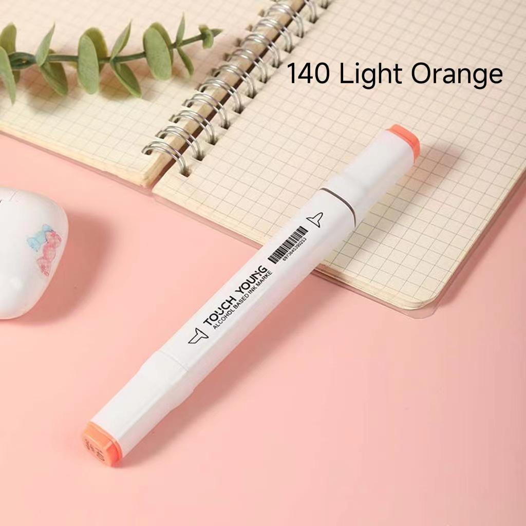 6th Gen Double Tip White Square Barrel Oil-Based Marker for Drawing & Hand-Painting