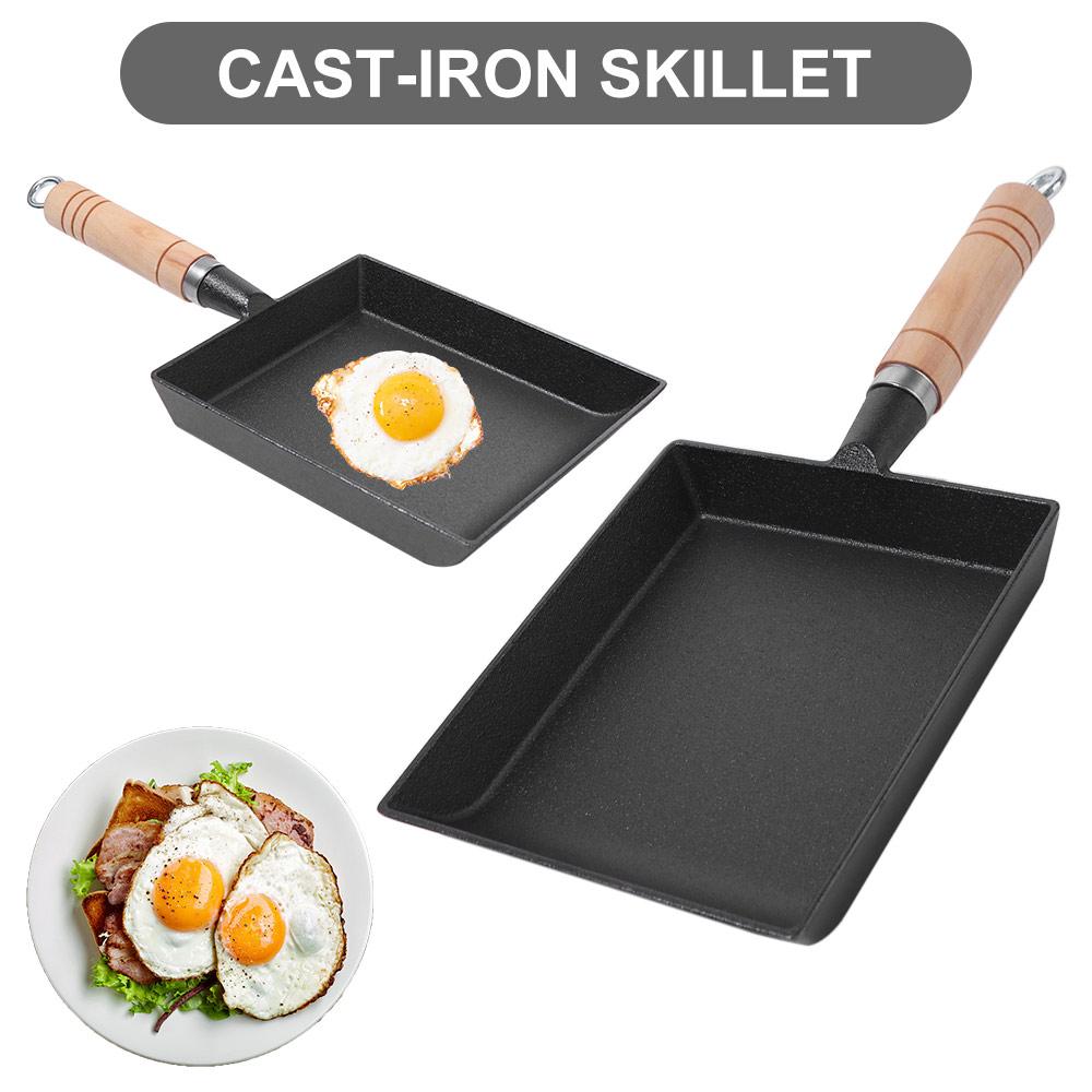 Japanese Style Omelette Maker Household Fried Pot Thickened Egg Frying Pan  for Egg Pancake