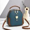 Trendy Korean Style Shell Bag For Women Stylish Cat Print Crossbody Purse