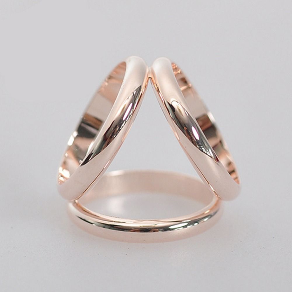 Multifunctional Three-Ring Scarves Buckle Zinc Zinc Alloy  Romantic   Christmas Day Gift