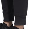 Adidas Originals Solid Color Drawstring Cuffed Fleece Sports Pants Men Pants Black DH4936
