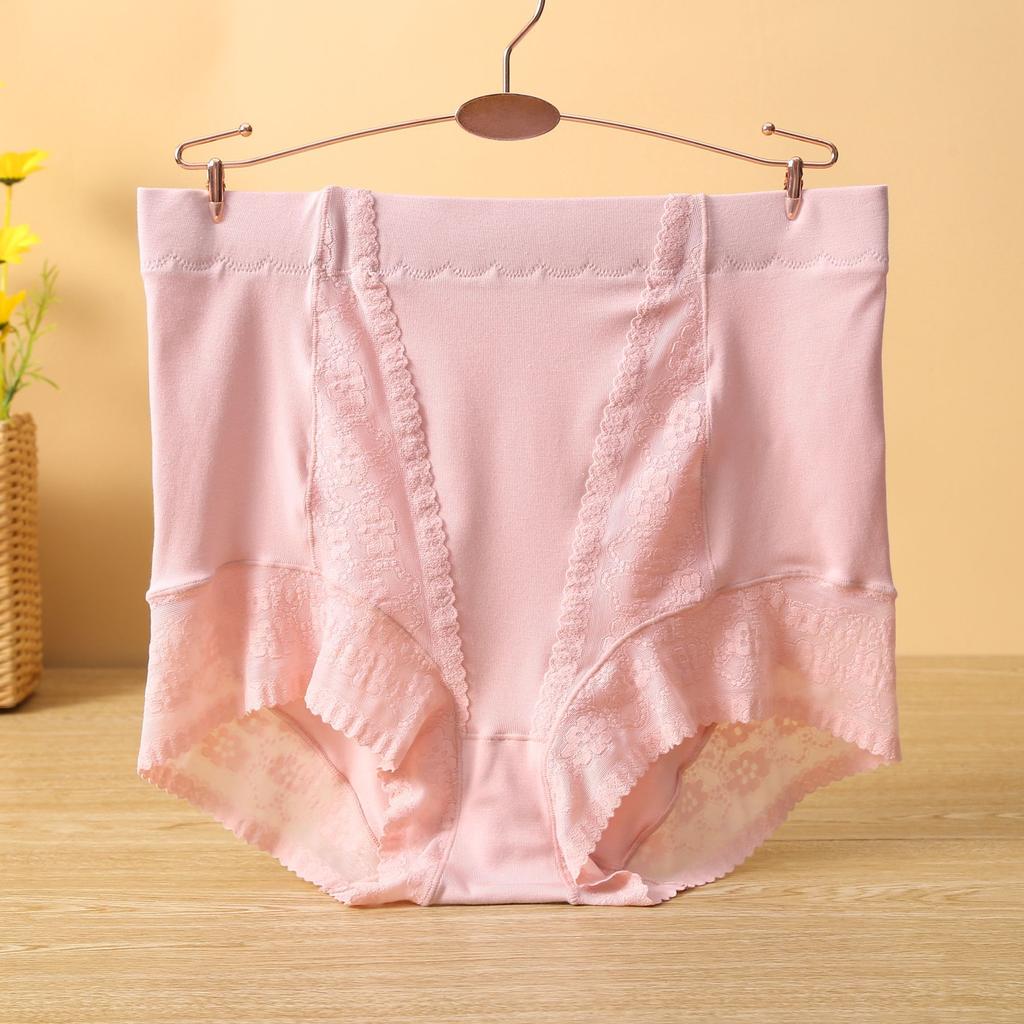 Modal Soft Panties High Waist Large Size Boyshorts Women's Underpants Cotton Crotch Breathable Underwear