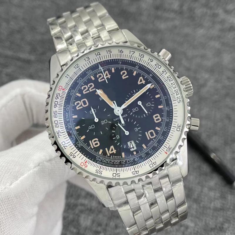 BNL Gear Letecké chronografy B01: Luxusní multifunkční pánské sportovní hodinky s quartzovým strojkem