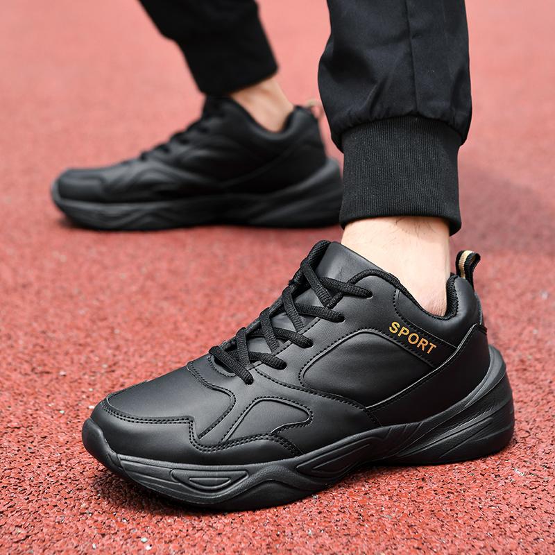 Gepolsterte Sportschuhe Herren neue Herbst Freizeitschuhe Leichte weichsohlige Laufschuhe Mode rutschfest Daddy-Schuhe Damen