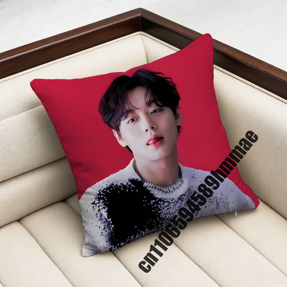 For Singer Actor PPark Ji Hoon Throw Pillow Case Sham Xcm Decoration Square Sofa Pillowcase Pad Cover