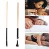 Wooden BDSM Paddle Stick for Couples Role Play Sex Game Long Bamboo Spanking Wand 19" Whip Flogger Flirting Training Tool for Adults Bedtime
