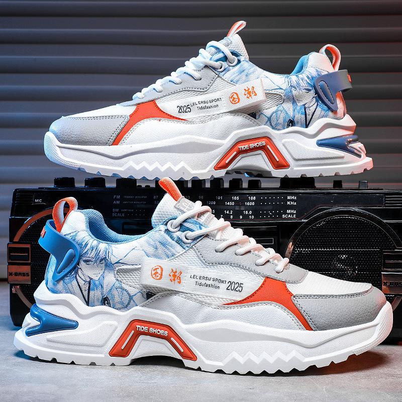 Männer Casual Leder Sneakers Sommer Plattform Sport Schuhe Paare Fashion Outdoor Schuhe Non-Slip Low Top Zapatillas Mujer