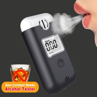 Testador de Álcool Bafômetro Digital Testador de Álcool Dispositivo de Detecção de Bêbado Analisador de Alcoólatra Detector para Condução