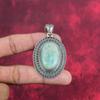 Amazing Amazonite Gemstone 925 Solid Sterling Silver Jewelry, Handmade Gorgeous Designer Pendant For Women