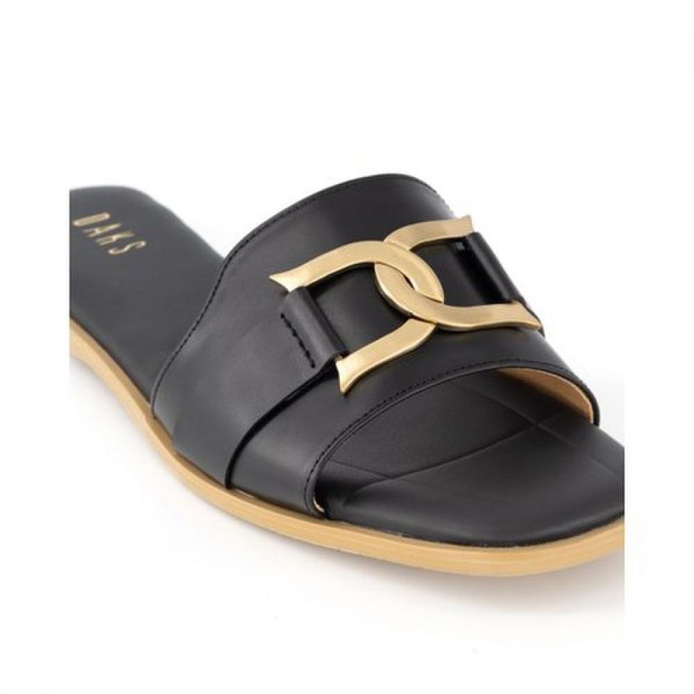 DakS Women S 2cm Dagger Decoration Slip Mule Sandal Dld209ko17 Black 