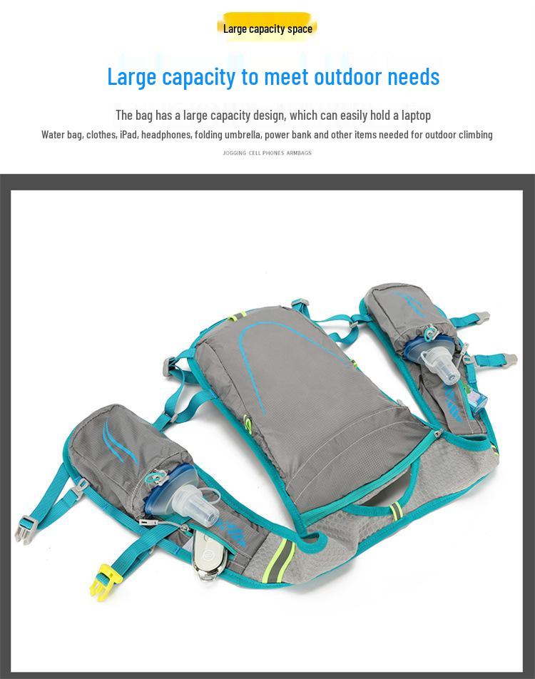 Lightweight Multifunctional Backpack for Cycling, Running, Hiking, and Mountaineering