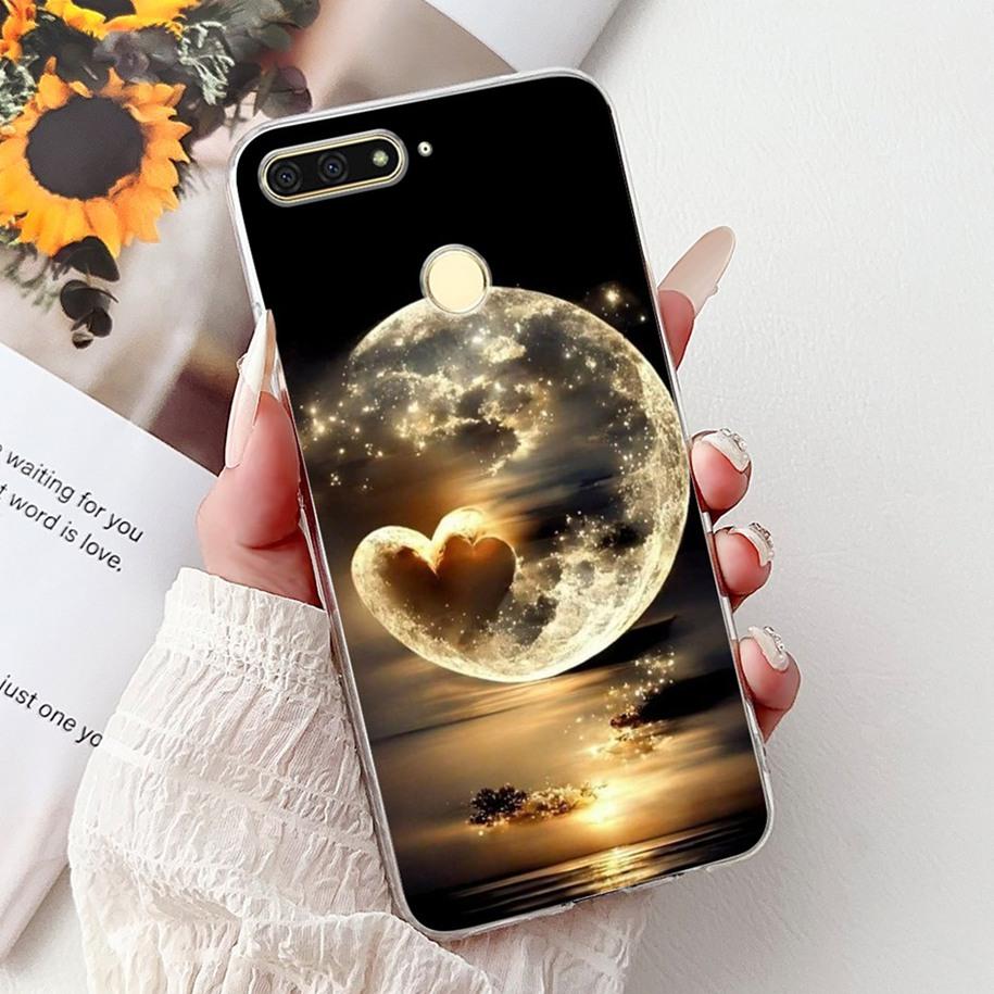 For Huawei Y6 2018 Case ATU-L21 ATU-L22 Cover Luxury Marble Butterfly Soft Silicone Phone Cover For Huawei Y6 Prime 2018 Carcasa