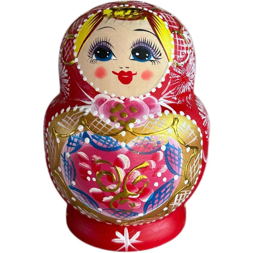10 Layers Matryoshka Wooden Nesting Doll Desktop DecorChildren Christmas Gifts