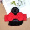 Baby Wig Hair Band Bowknot Decor Easy to Wear Elastic Hair