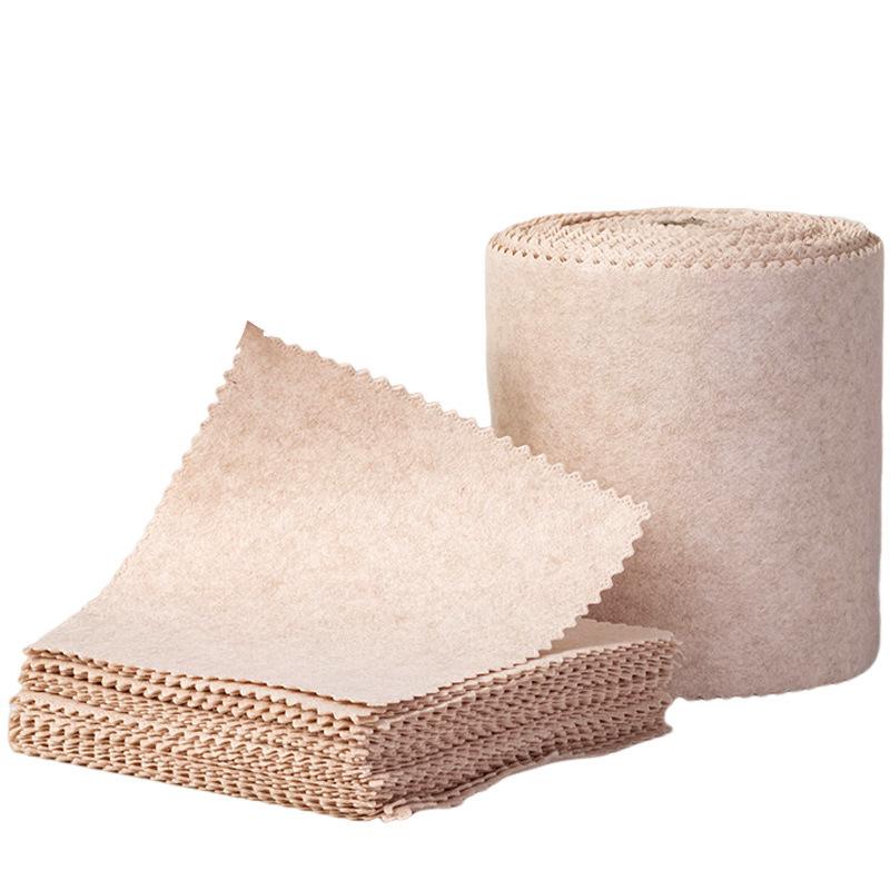 5pcs Plant Fiber Kitchen Rags, Household Super Absorbent Cleaning Cloths, Oil-free Cleaning Scouring Pads