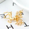 Deer Animal Zinc Zinc Alloy Gift Lapel Pin Fashion Jewelry Metal Brooch Garment Accessories