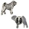 Shar Pei - Silver-plated Dog Brooch, Elegant Pin, Jacket Lapel Decoration by Brand