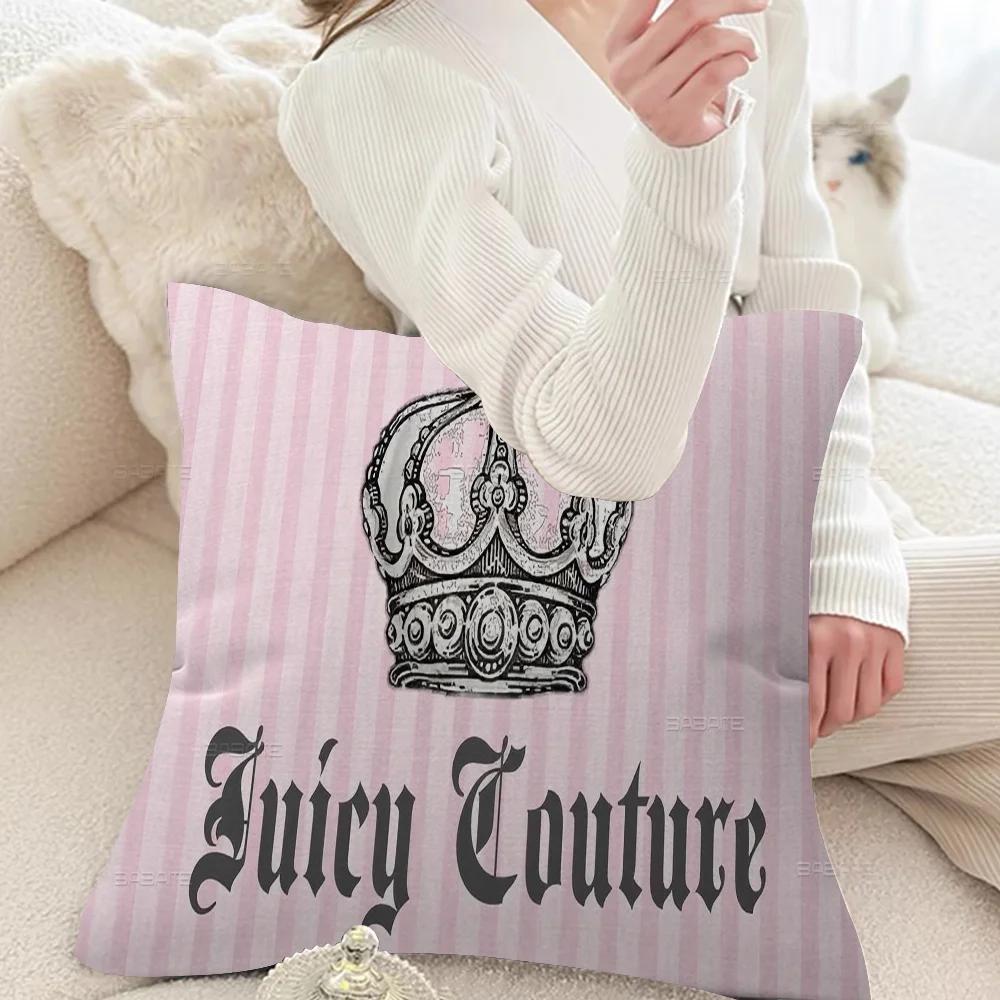 Moda J-juicy-couture Federe Cuscino Cartone Animato Divano Decorativo Casa Stampa su Due Lati Peluche Corto Carino Copricuscino