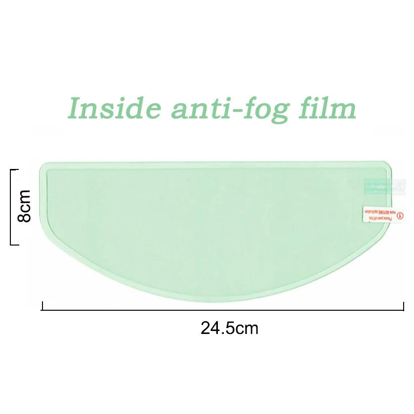 

Шлем противотуманная пленка для защиты от дождя вождение противотуманное нанопокрытие прозрачная наклейка водонепроницаемые пленки аксессуары для шлема