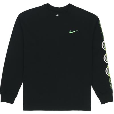 T Shirts Men's Black Crew Neck Moderate Straight Fit DO6946-010
