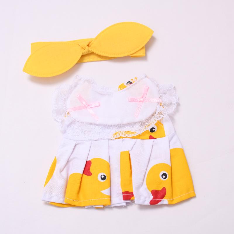 Mia Doll Clothes - Yellow Duck Skirt Set for 24cm Doll (Clothes Only)
