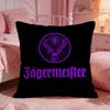 JJagermeisters Brand Logo Cushion Cover Premium Comfort Reversible Pillow Cove Two In One Design For Any Room  Car Interior