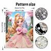 Disney Pearl Painting Kit Princess Castle Squirrel Butterfly Handmade DIY Home Decoration Painting