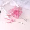 Acrylic Beaded Branches with Wire Stems for Wedding Decorations Floral Arrangements Crafting and Event Centerpieces Set of Multiple Stems