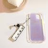 Butterfly Mobile Phone Pendant Bow Beaded Phone Chain Lace Fabric Lanyard Stylish Keychain Bag Charm Decorations
