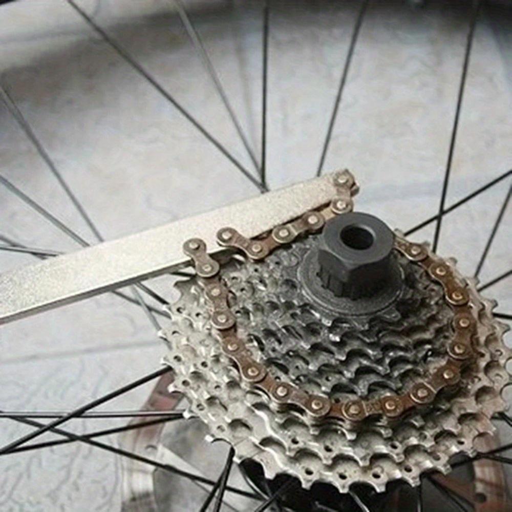 2Pcs Bike Bicycle Cassette Flywheel Freewheel Lockring Remover Removal Repair Tool 12 Teeth Durable Carbon Steel Wrench Cycling Parts