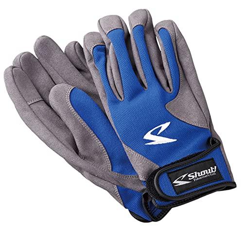 

Кричать! Короткие сетчатые перчатки 728SG синие LL