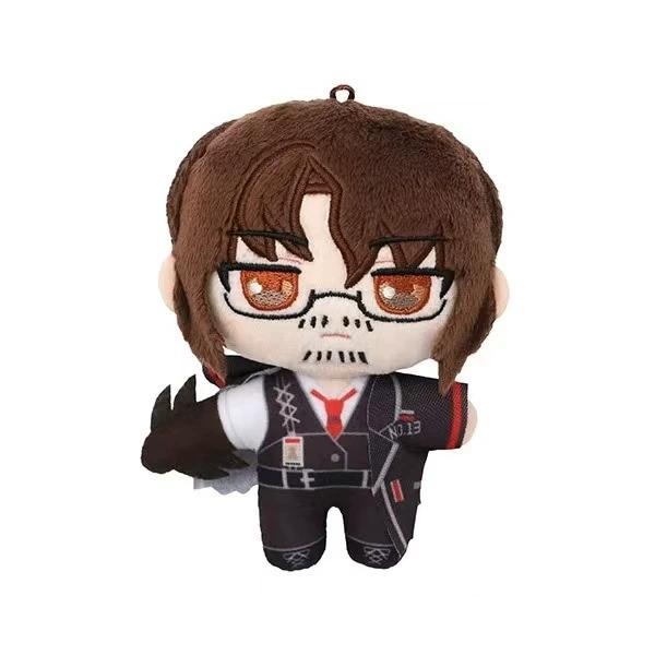 10cm Anime Limbus Company Cotton Plush Doll Ishmael Dante Faust Don Quixote Palm Christmas Gifts Desktop Decoration Trendy Toys