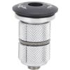 Bicycle Fork Headset Lightweight Aluminum Alloy Bike Headset Expander Plug with Stem Cover Screw for Mountain Road
