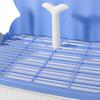 Portable Pet Training Toilet Tray for Dogs And Small Animals with Post