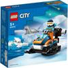 LEGO City Arctic Exploration Schneemobil Spielzeug Geschenk Geburtstagsblock Pädagogisch Weihnachten Jungen Mädchen Kinder 5 Jahre alt 6 Jahre alt 7 Jahre alt 8